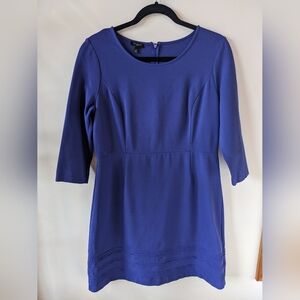 Talbots Chic Blue Midi Dress